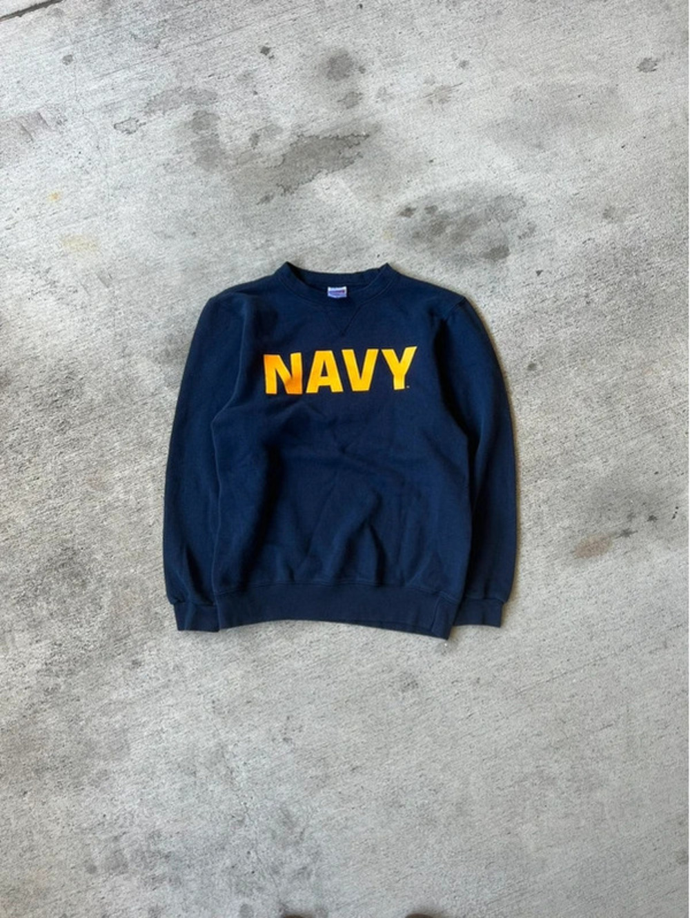2000s Navy Crewneck